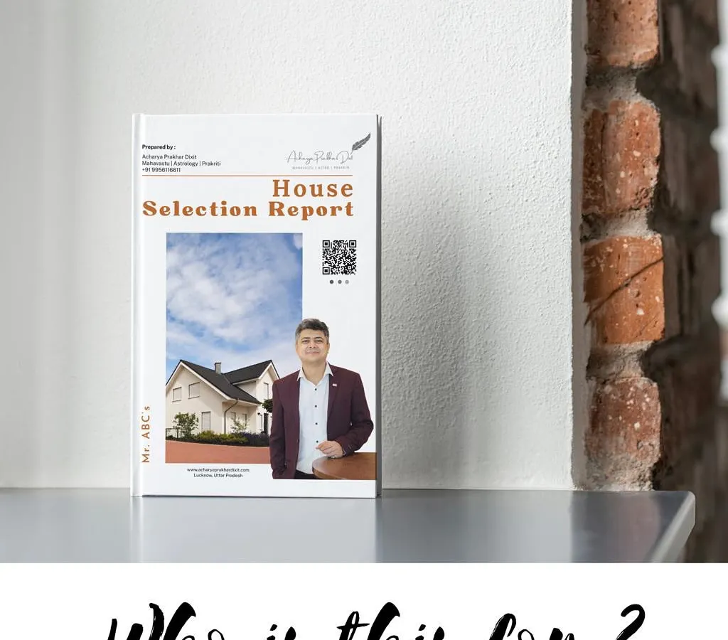Choosing a home is a major life decision. To provide clear, actionable guidance, I developed the 'House Selection Report'. This personalized document analyzes a property based on your unique astrological chart and Prakriti, giving you a simple go or no-go verdict to help you invest with confidence.