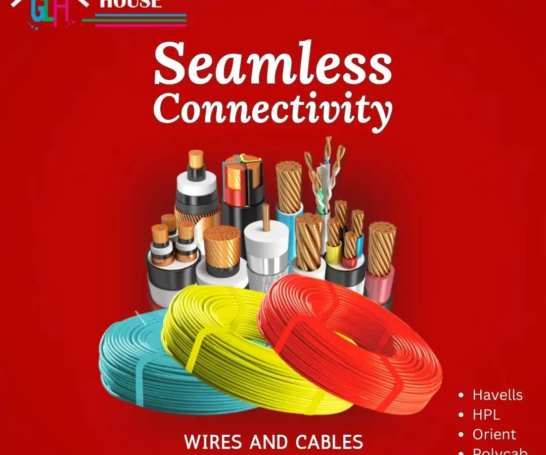 We offer a complete range of electrical supplies, including high-quality wires and cables from leading brands. This ensures safe and seamless connectivity for all your residential or commercial electrical projects.