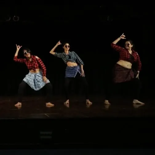 This one was pure fun! We mashed up high-energy South Indian Tapang with belly dance for our 'Rowdy Baby' act. This is the kind of performance we love to bring to parties and sangeets to get everyone hyped.