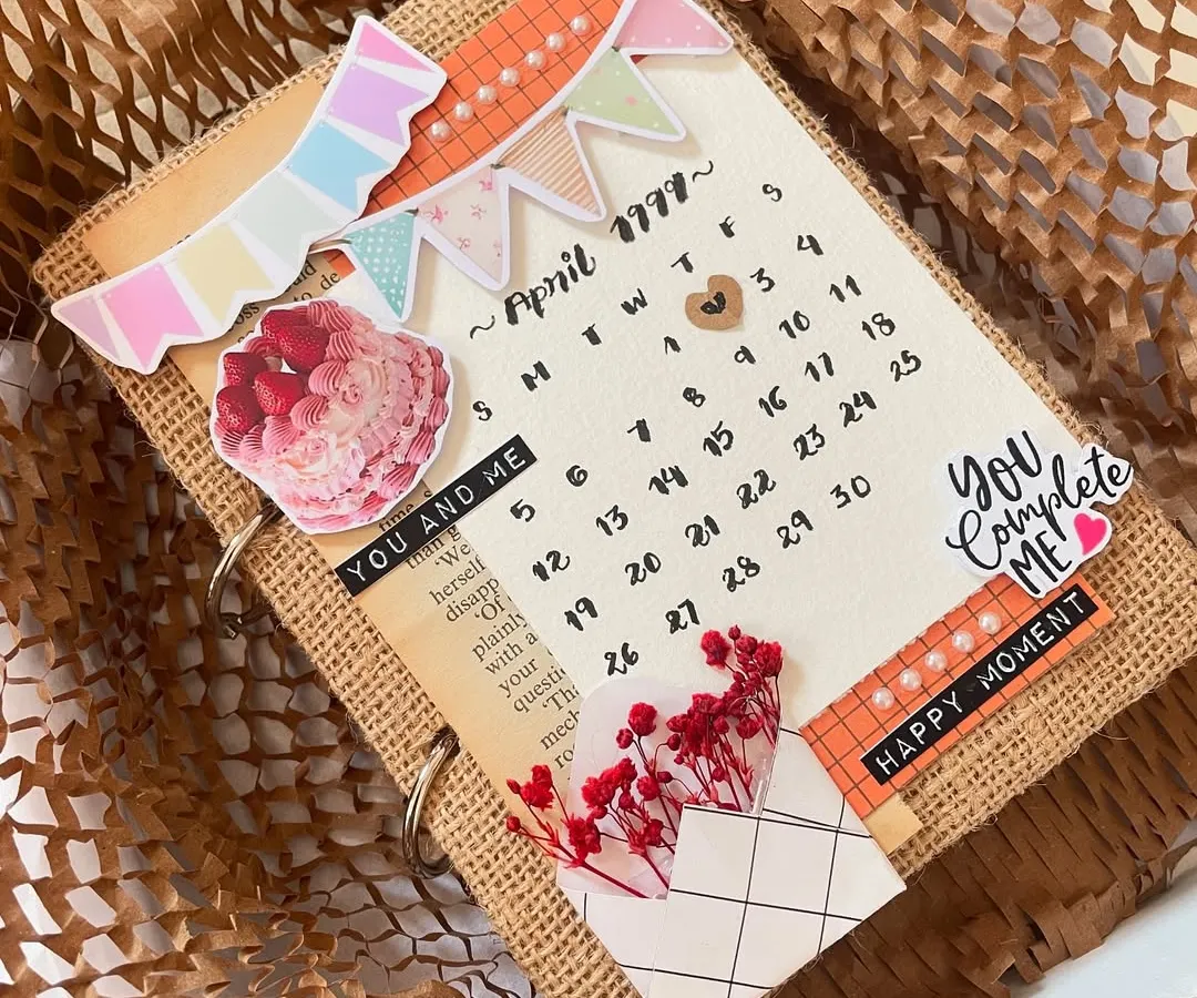 This is why I do what I do! Turning a collection of photos and memories into a beautiful, tangible scrapbook. This one, with its custom calendar page marking a special day, is a perfect example of how we can tell your unique story. 🌻