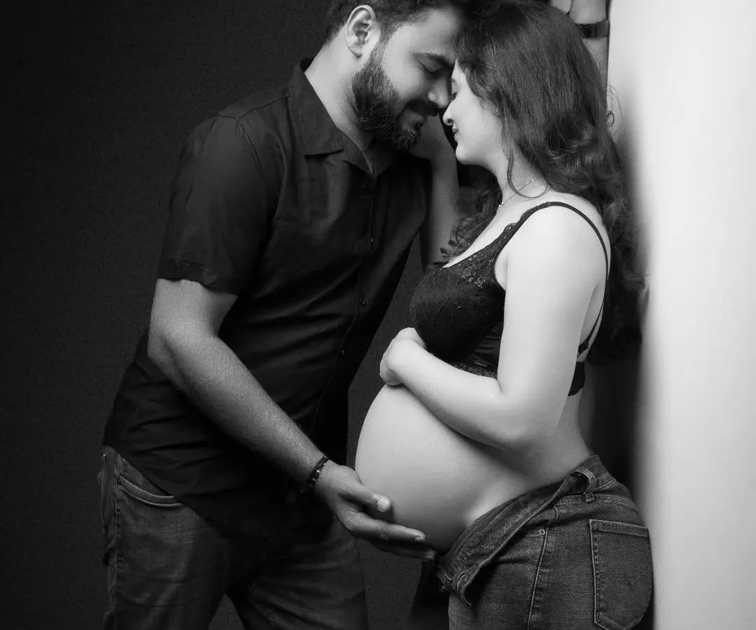 In a world full of color, sometimes black and white speaks the loudest. This intimate portrait captures the pure connection and quiet anticipation between two people about to start their greatest adventure.