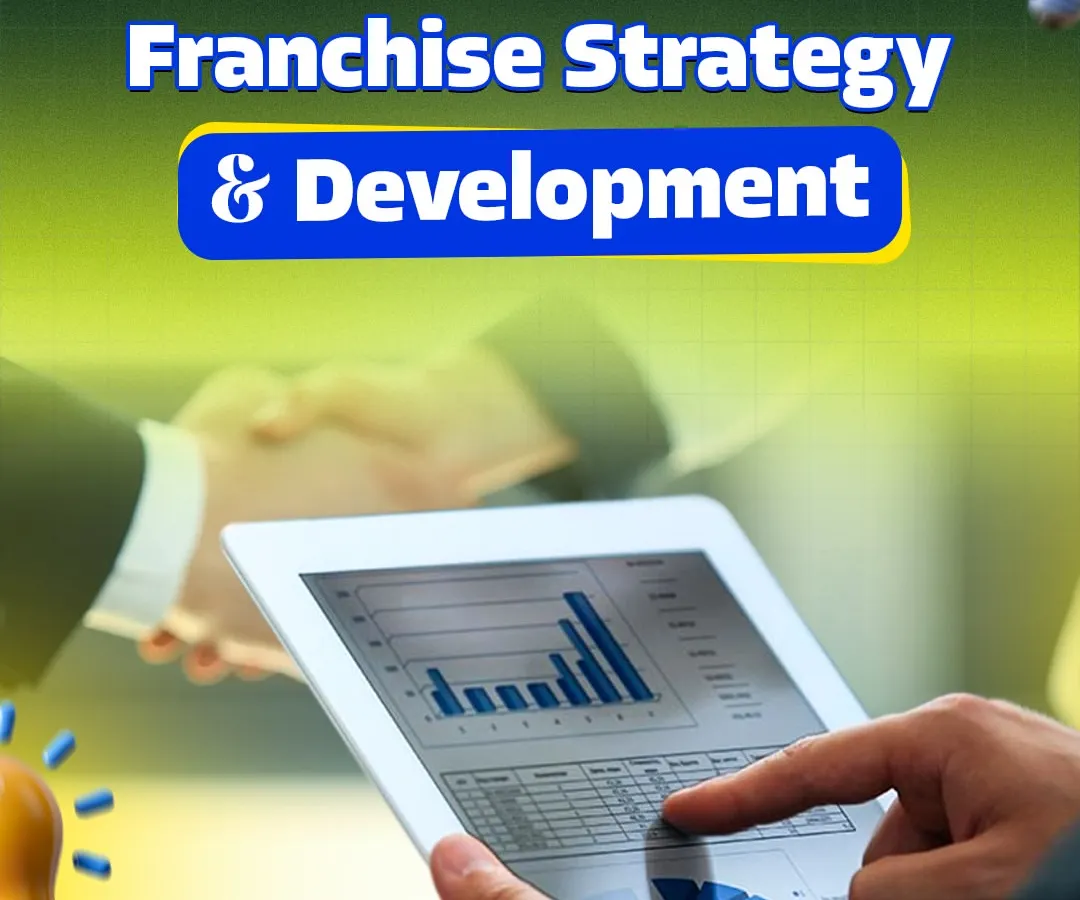 A successful franchise network is built on a solid foundation of strategy and development. We work with you to create a detailed franchise business plan and a comprehensive growth blueprint for your expansion.
