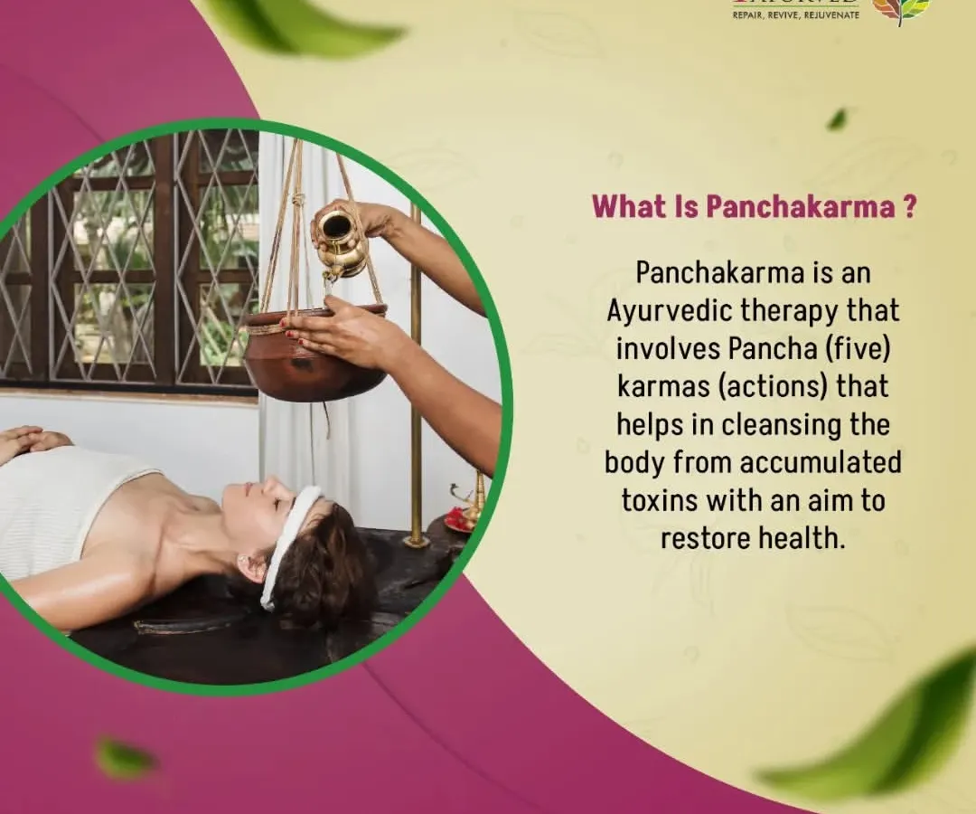 What is Panchakarma? It is not a simple massage. It is a core Ayurvedic therapy involving five distinct actions (karmas) designed to cleanse the body of accumulated toxins, or 'Ama'. This process restores your body's natural health and balance from the inside out.