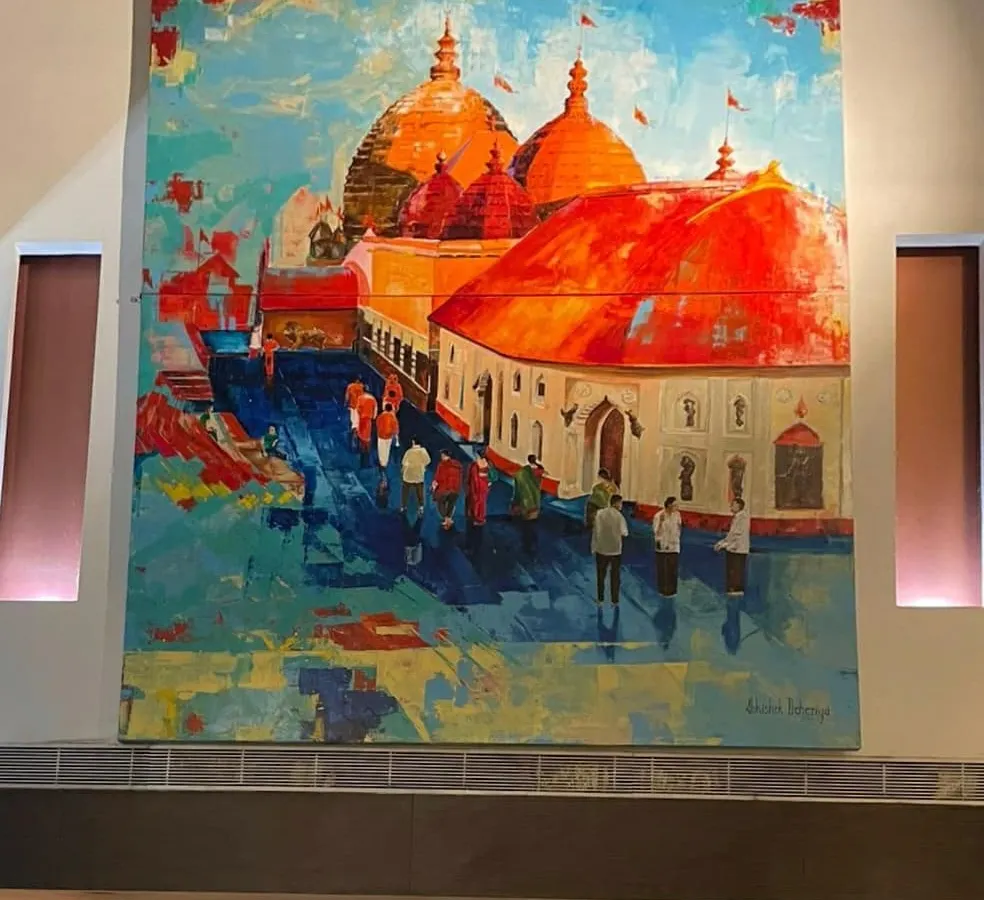 Go big or go home. This massive 9x12 feet canvas of the Kamakhya Temple was a fantastic project. It shows that no idea is too large to bring to life. If you have a grand wall and a grander vision, I can make it happen.