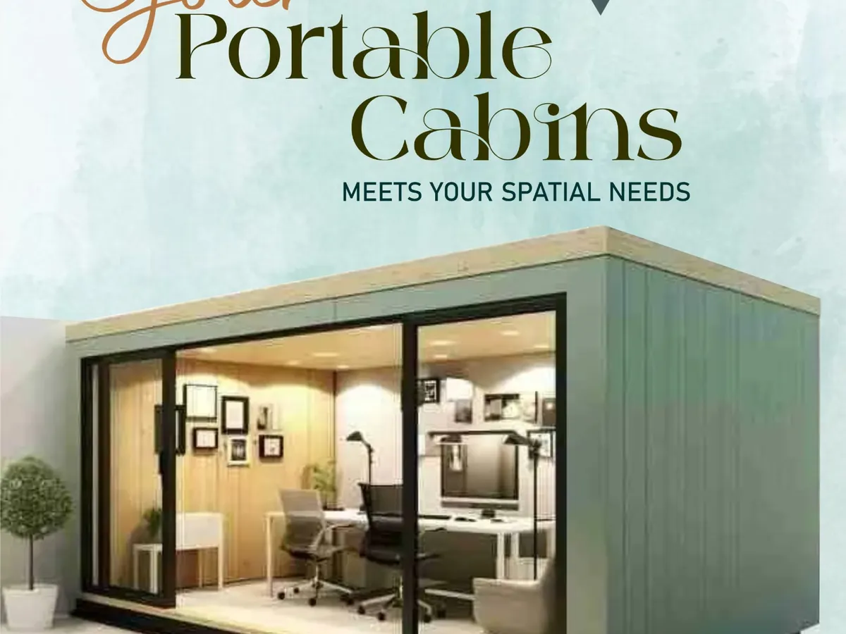 This is the future of workspace. I build modern, stylish portable cabins that serve as fully functional offices. With large glass windows and a clean design, these units provide a professional and inspiring environment, ready to be placed wherever you need it.