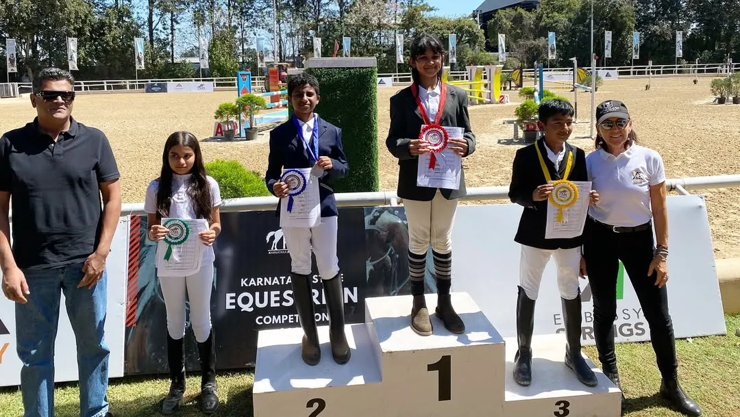 We don't just compete, we win. Seeing our riders, many of whom are new to the sport, stand on the podium at the Karnataka State Equestrian Championship is what drives us every day.