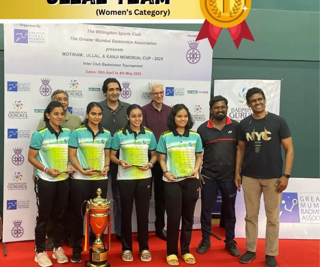 A proud moment for our Chembur Gymkhana women's team, successfully defending their title and winning the Ullal Cup. This is a testament to their hard work and our specialized team coaching.