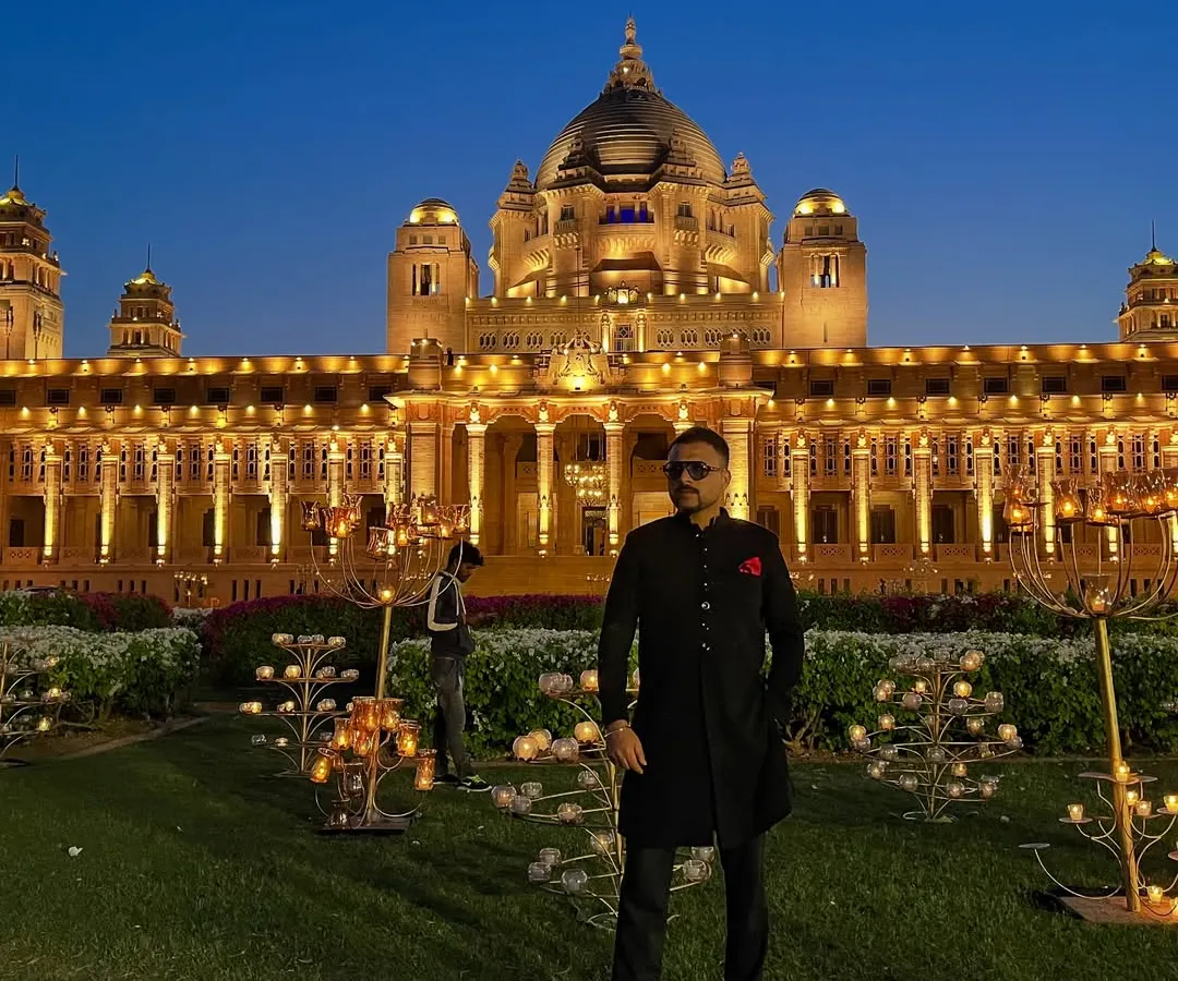 Performing at the Umaid Bhawan Palace is an experience in itself. My work takes me to the most exclusive destination wedding venues, and I make sure the music and vibe are as grand and royal as the setting.