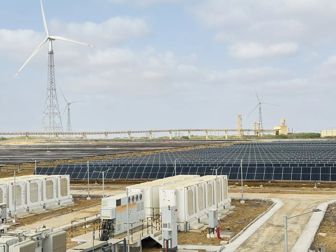 We delivered India’s first on-site Hybrid Round-the-Clock (RTC) renewable energy project for UltraTech Cement in Gujarat. This facility integrates solar panels, wind turbines, and battery storage to provide an uninterrupted, 24/7 clean power supply, demonstrating our capability in engineering complex, reliable energy solutions for energy-intensive industries.
