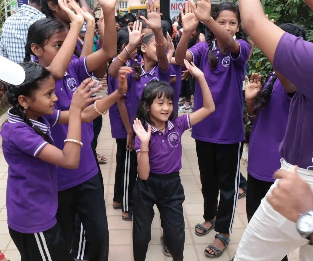 This smile says it all. For us, the joy of the children we work with is the driving force behind everything. This is why we volunteer our weekends to bring festivals like Tandav to life.