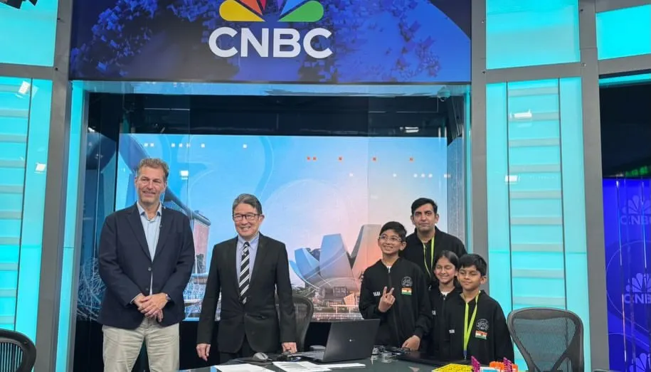 We are incredibly proud when our students apply their communication skills beyond the classroom. Here is one of our dedicated students confidently handling a CNBC interview after his team secured a top prize at the World Robotics Competition.