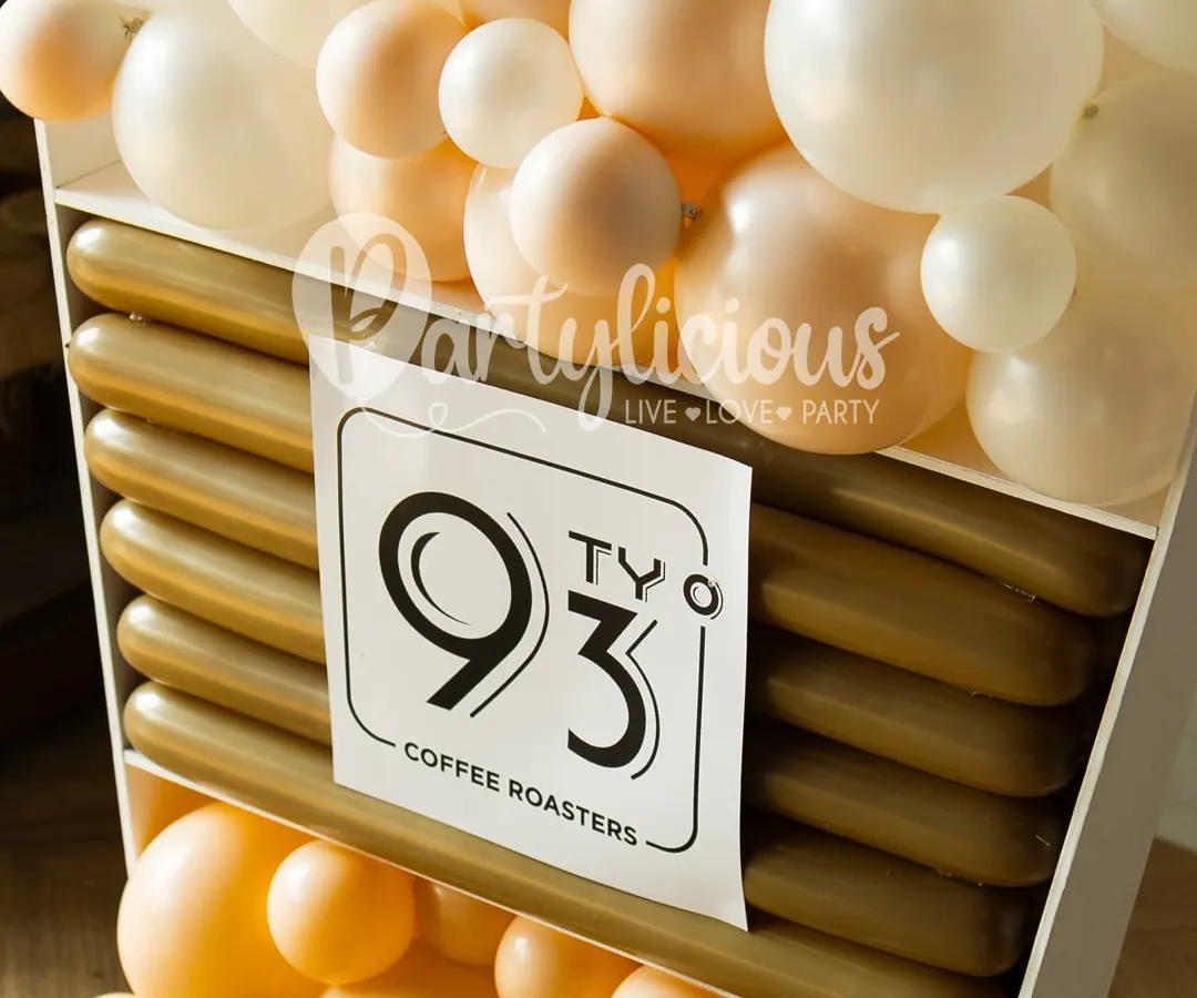 Your brand is the hero. For this coffee roaster's launch, I designed a custom installation that was a literal representation of their product, creating a unique, on-brand photo opportunity that guests loved.