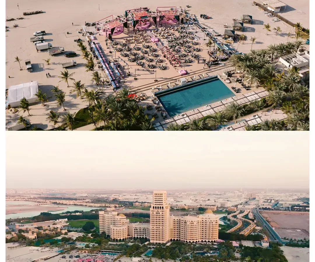 This is what it looks like when love commands an entire oceanfront. We captured this grand destination wedding at the Waldorf Astoria in Dubai, where two tons of flowers were used to create a stage worthy of Preet and Rishabh's epic story.