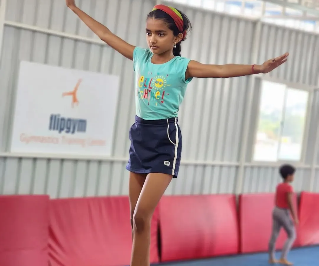Watch them find their focus. The balance beam is fantastic for developing coordination and body control, and I love seeing their confidence grow with every step.