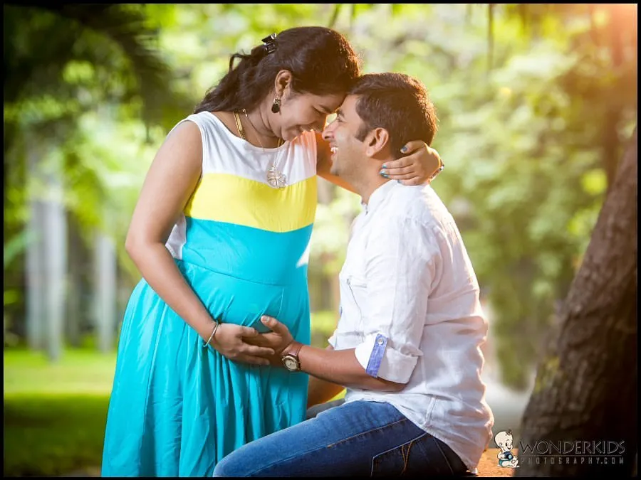 The connection between partners is a huge part of this journey. I focus on finding those natural, happy moments, like this one in a quiet park, to create warm and intimate couple portraits you'll cherish.
