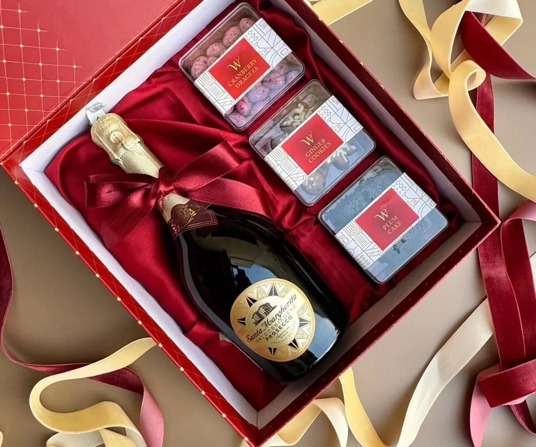 Our Wishit Signature Box is the essence of luxury gifting. This iconic red box can be customized with anything from fine wine and gourmet treats to perfumes and keepsakes, making it perfect for any major celebration.