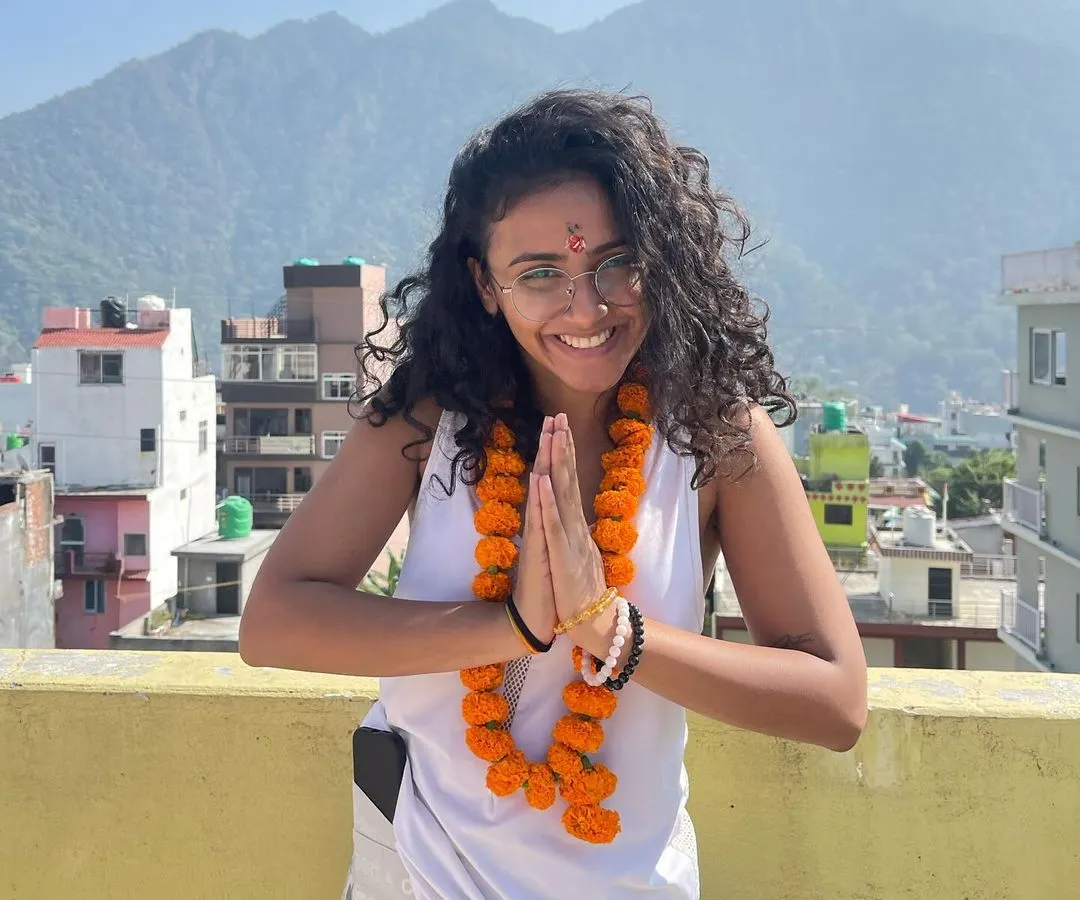A moment of pure gratitude from my yoga teacher training in Rishikesh. This journey was a profound investment in myself, teaching me that breath is the true captain of our ship. I bring this authentic, traditional understanding of yoga's spiritual roots to every class I lead.
