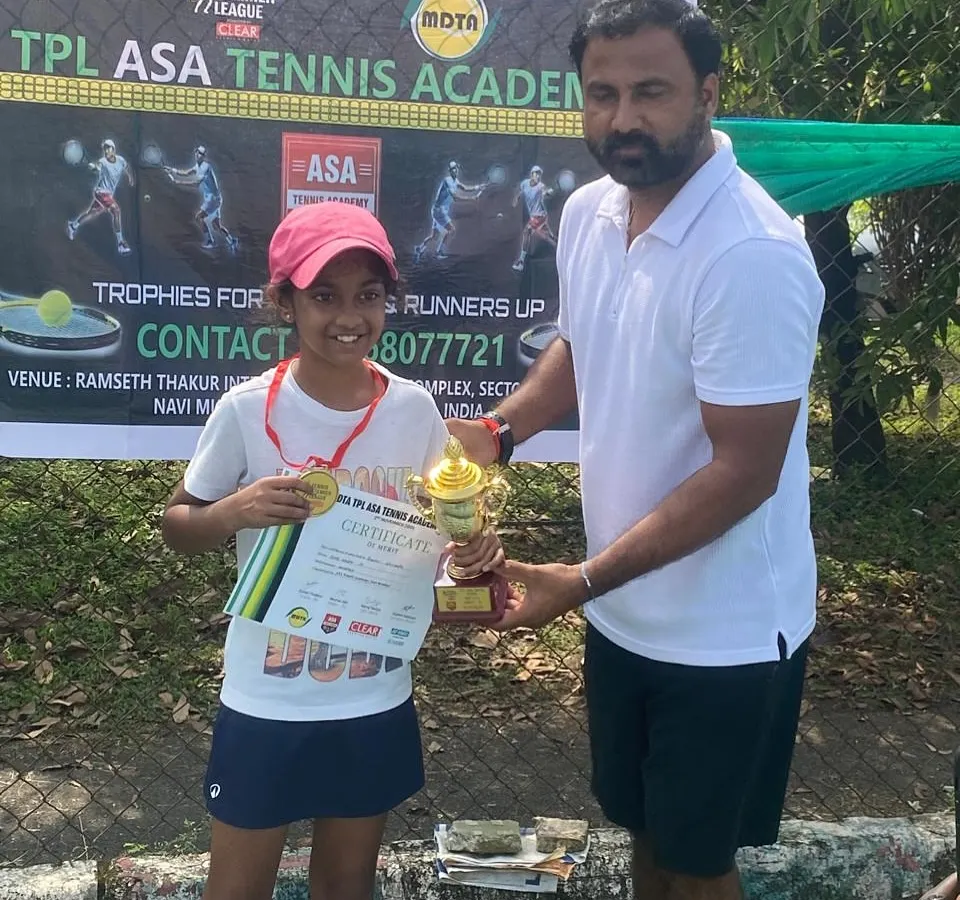 We are incredibly proud of our student Gyanvi Shivmath for her back to back wins in the Lawn Tennis Girls finals. Her dedication is a testament to what our young players can achieve with focused training and hard work.