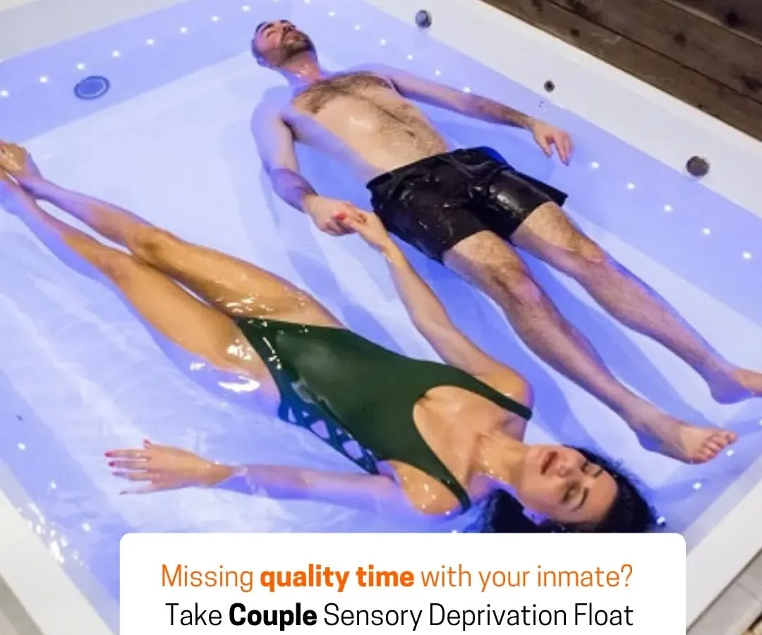 Looking to reconnect and spend quality time together? Our couple's float offers a private, serene environment to relax your mind, body, and soul side-by-side.