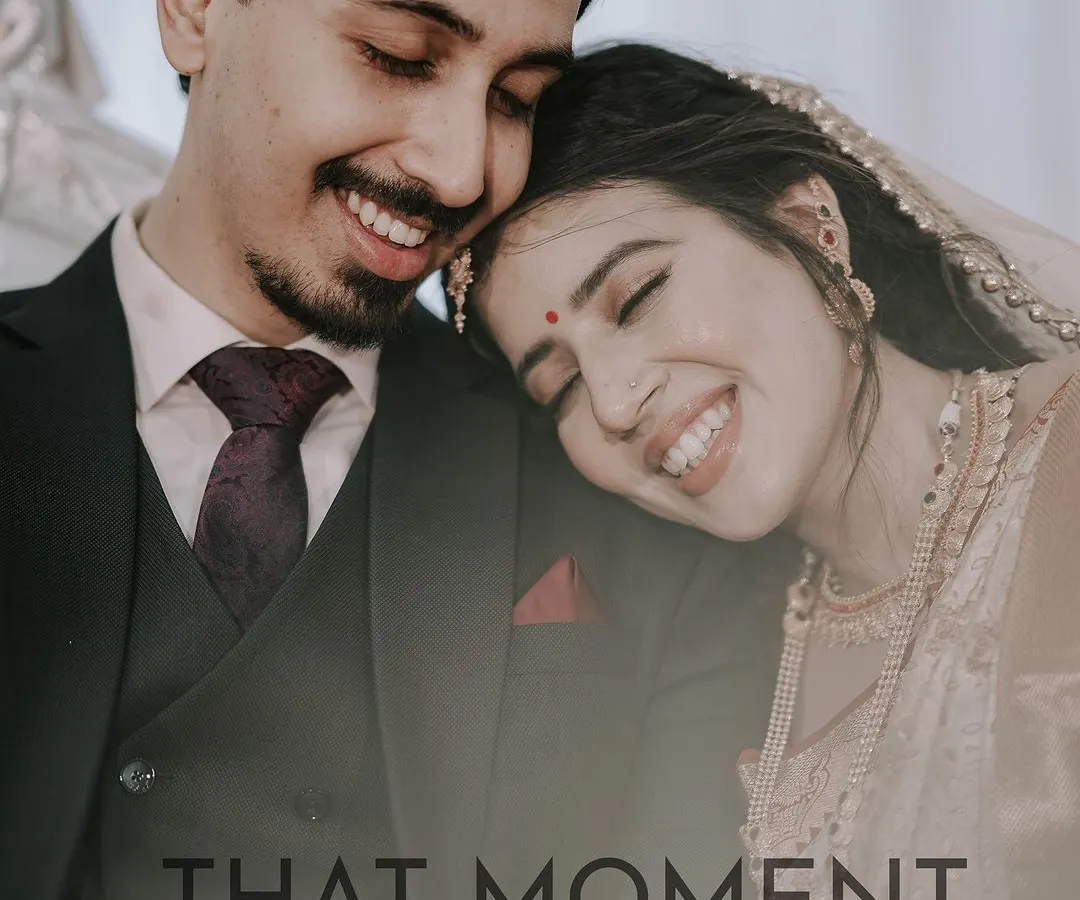 A quiet moment of connection amidst the celebration. I focus on capturing the genuine smiles and gentle affection between a couple, showing the deep bond that a wedding day is all about.