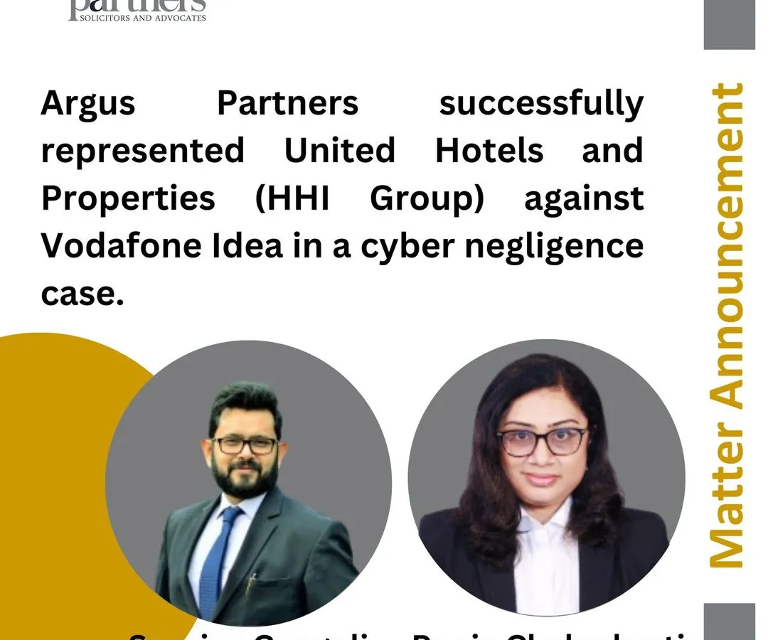 I am pleased to have successfully represented a client in a significant cyber negligence case, securing a compensation of ₹2.75 Crores under the IT Act. This result underscores my capability in handling complex technology disputes and holding service providers accountable for security lapses like unauthorized SIM swaps.