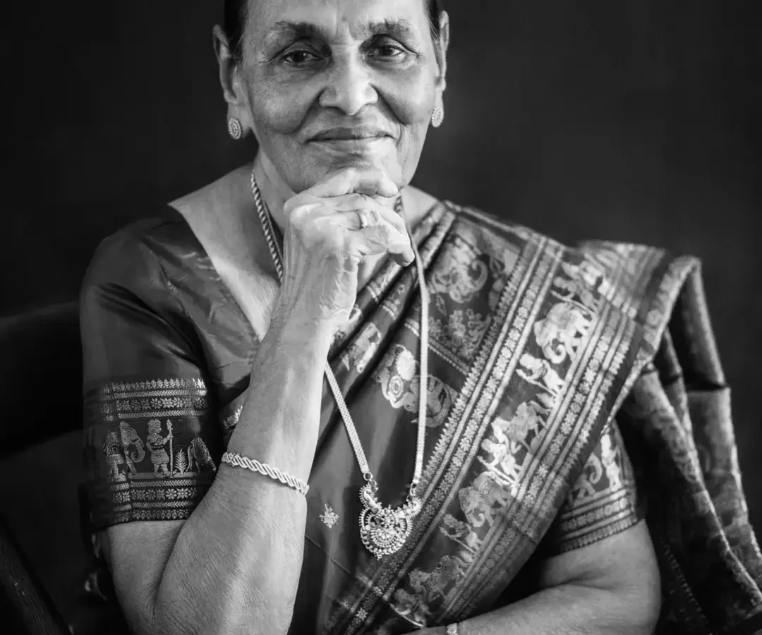 It was a true honor to be asked to create a legacy portrait for this wonderful woman's 90th birthday. This classic black and white photograph was taken to be a timeless keepsake, capturing her grace and the beautiful story written in her smile.