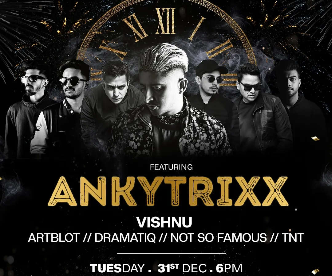 Kicking off the new year at one of the most luxurious venues, The Ritz-Carlton Bangalore. This poster captures the scale of our 'Reflection 2025' New Year's Eve event, where I shared the stage with top artists like Ankytrixx.