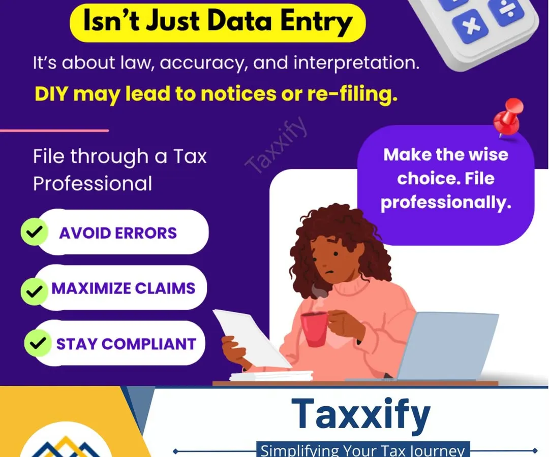 Filing your income tax return is much more than simple data entry. A small mistake in interpretation can lead to tax notices or the need for re-filing. I ensure your return is accurate and that you claim all possible deductions, keeping you fully compliant.