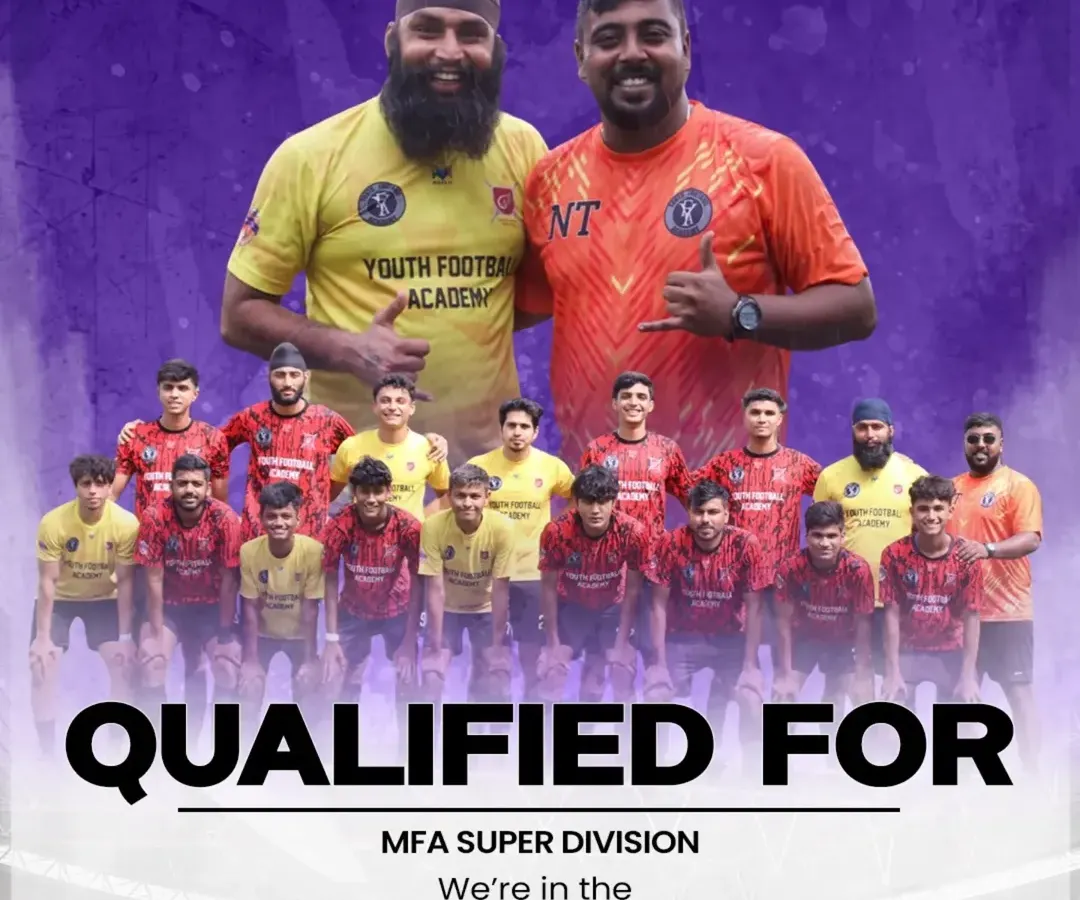 A proud moment for the entire academy as our senior team qualified for the prestigious MFA Super Division. This achievement in our very first season is a testament to our players' dedication and our structured training approach.
