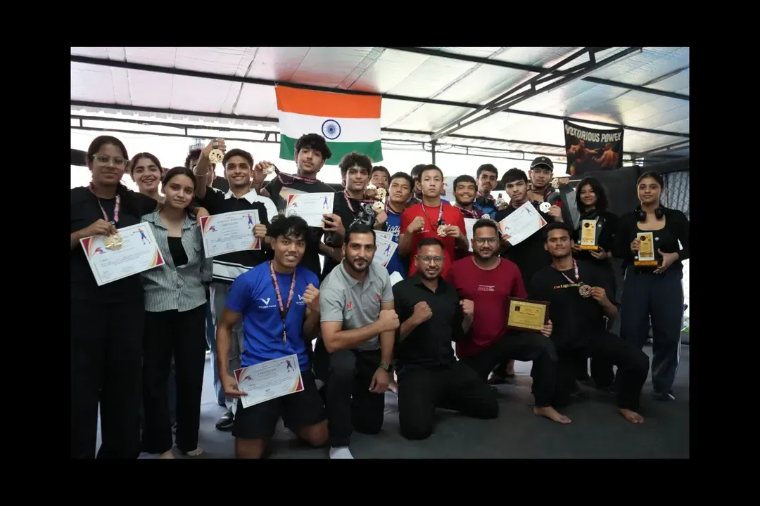 Our team celebrating a successful haul of medals and certificates at the RAW Championship. We train together, we fight together, and we win together. This is what our community is all about.