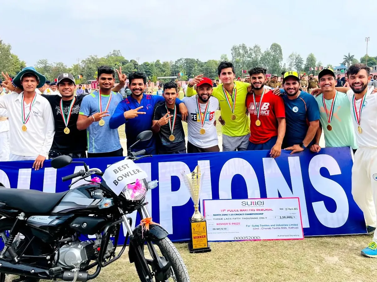 Victory for the Haryana Cricket Academy team at the 11th Police Martyrs Memorial Cricket Tournament. This is what teamwork, dedication, and our winning culture looks like.