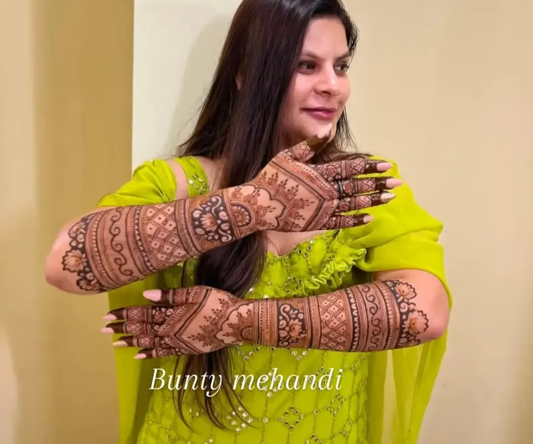 A full-arm design for a close family member, showcasing the level of detail and precision we bring to every event. This intricate pattern combines traditional motifs with a clean, modern layout.
