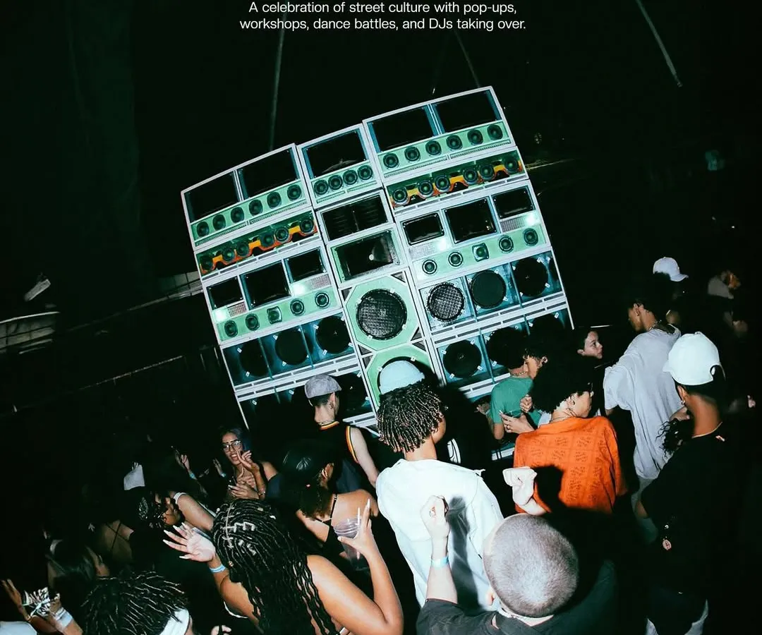 This is what it looks like when street culture takes over. Our spaces transform for high-energy events like 'Crack in the Pavement', complete with massive sound systems, dance battles, and a crowd that brings the energy.