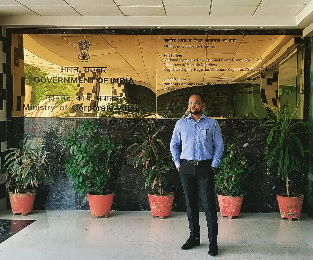 At the Ministry of Corporate Affairs, where I navigate the complexities of corporate law for my clients. I handle everything from company incorporation to ensuring your business is compliant, making the legal side of your venture straightforward.