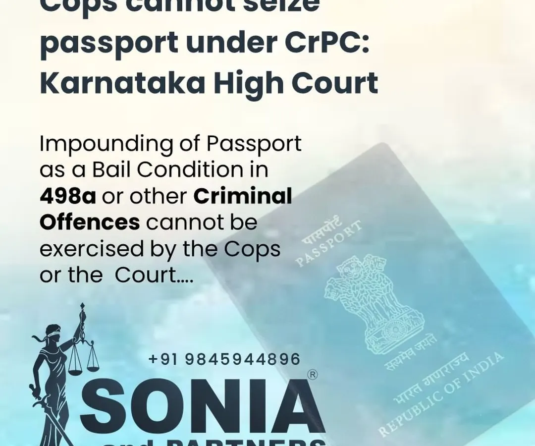 Your freedom to travel is a primary concern, especially when facing a criminal case in India. This ruling is a significant protection for NRIs. I use my knowledge of such precedents to argue against the impounding of your passport, ensuring you are not unfairly restricted while legal proceedings are ongoing.