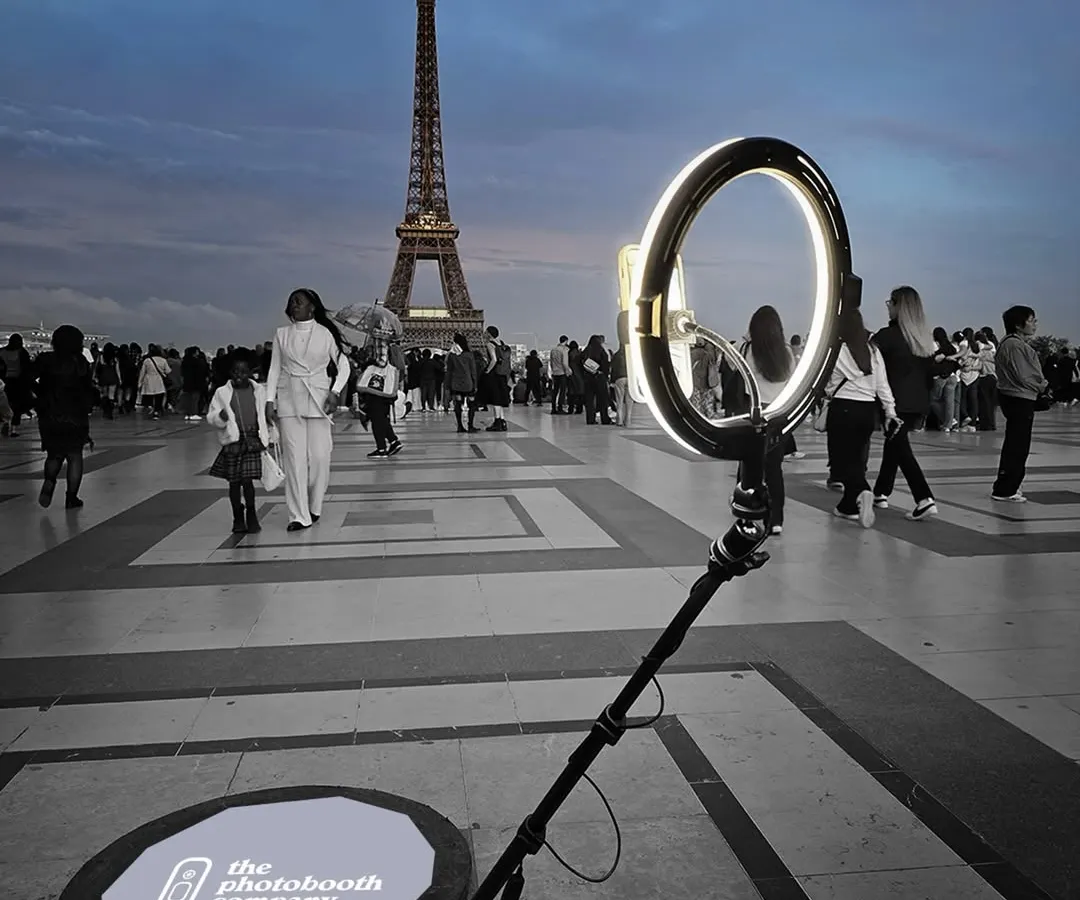 We take the party anywhere, even to the Eiffel Tower for the Paris Olympics. Our 360 Degree Selfie Booth is fully portable, allowing us to capture spectacular moments against the most iconic backdrops in the world.