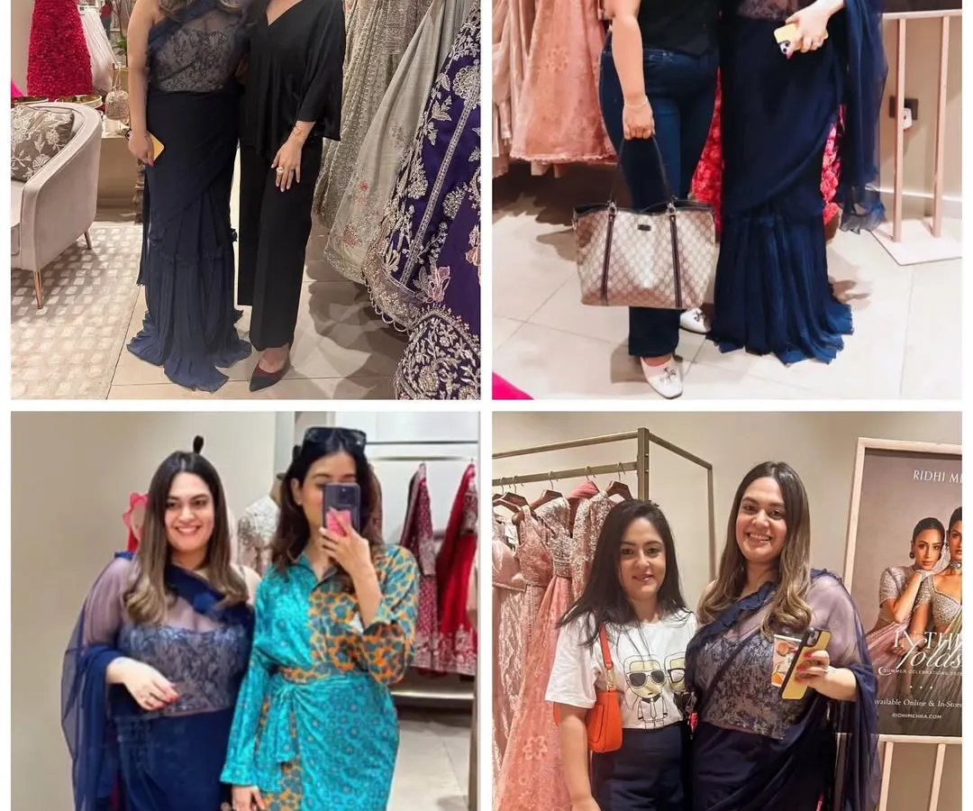 A collage capturing the vibrant energy from an event I hosted for designer Ridhi Mehra. My focus is always on bringing together the right people, ensuring every guest feels like a VIP and the room is buzzing with great conversations.