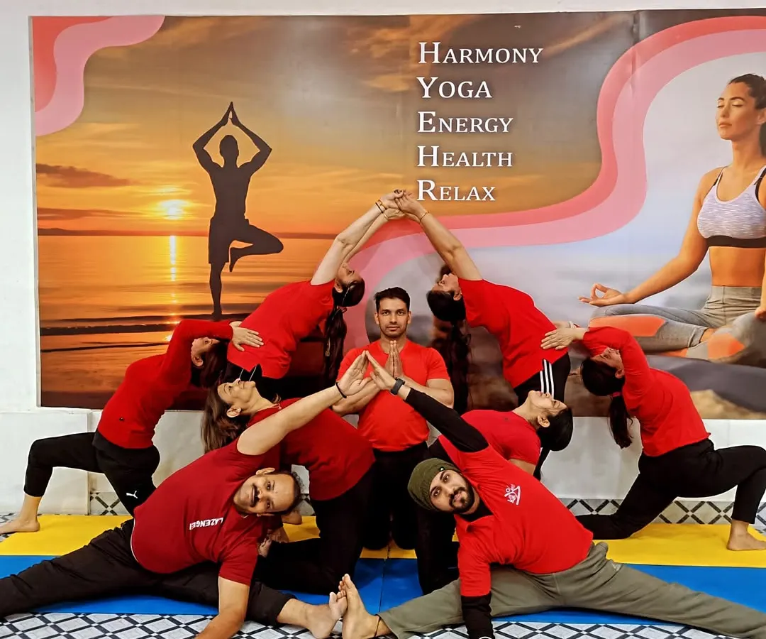 This is the power of Acro Yoga. It is not just about making shapes, but about teamwork, communication, and creating something beautiful together as a group. See how we use each other for balance and support in this group asana.