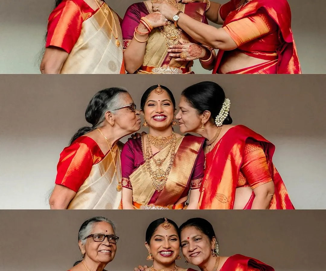 Three generations, one frame. This is more than a photo; it's a legacy. We feel so honored to create these generational family portraits, capturing the incredible bond between a grandmother, a mother, and a daughter in our studio.
