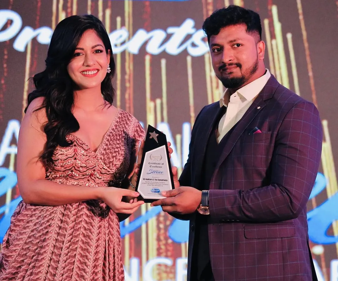 It was an honor to receive this award for excellence in business consultancy from actress Ishita Dutta. This recognition reflects my commitment to providing impeccable service and tangible results for every client I partner with.