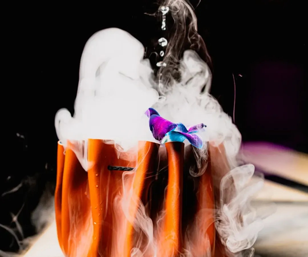This is where mixology becomes artistry. I use techniques like smoke infusion to create dramatic, multi-sensory cocktails that become a signature attraction for any bar menu. This one was a highlight from a new menu launch in Kolkata.