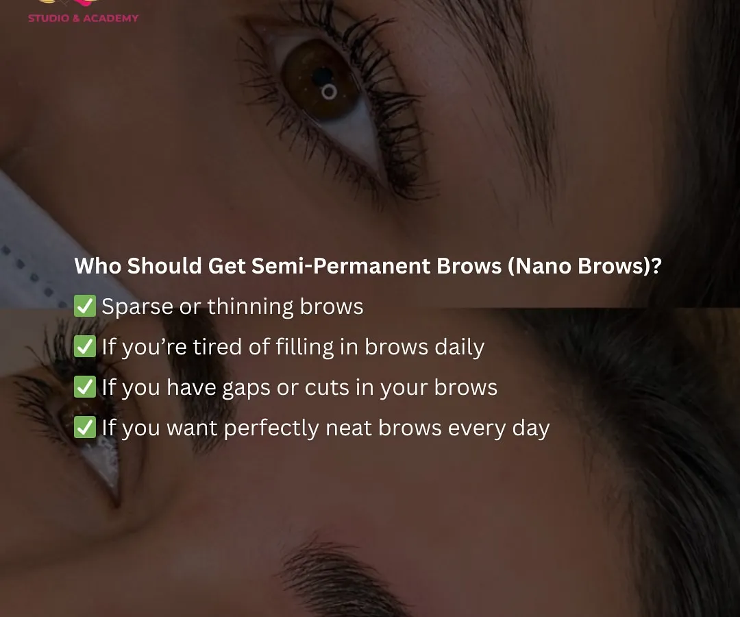 Wondering if semi-permanent brows are right for you? This is for anyone with sparse or thinning brows, gaps, or who is simply tired of the daily effort. If you want to wake up with perfect brows every day, I've got you covered.