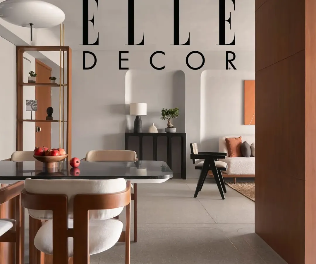 I am proud to have my work, 'The Time Capsule' project, featured in Elle Decor. This recognition highlights my commitment to creating soulful, sustainable homes that blend simplicity with sophistication, a core tenet of my Japandi-inspired design philosophy.