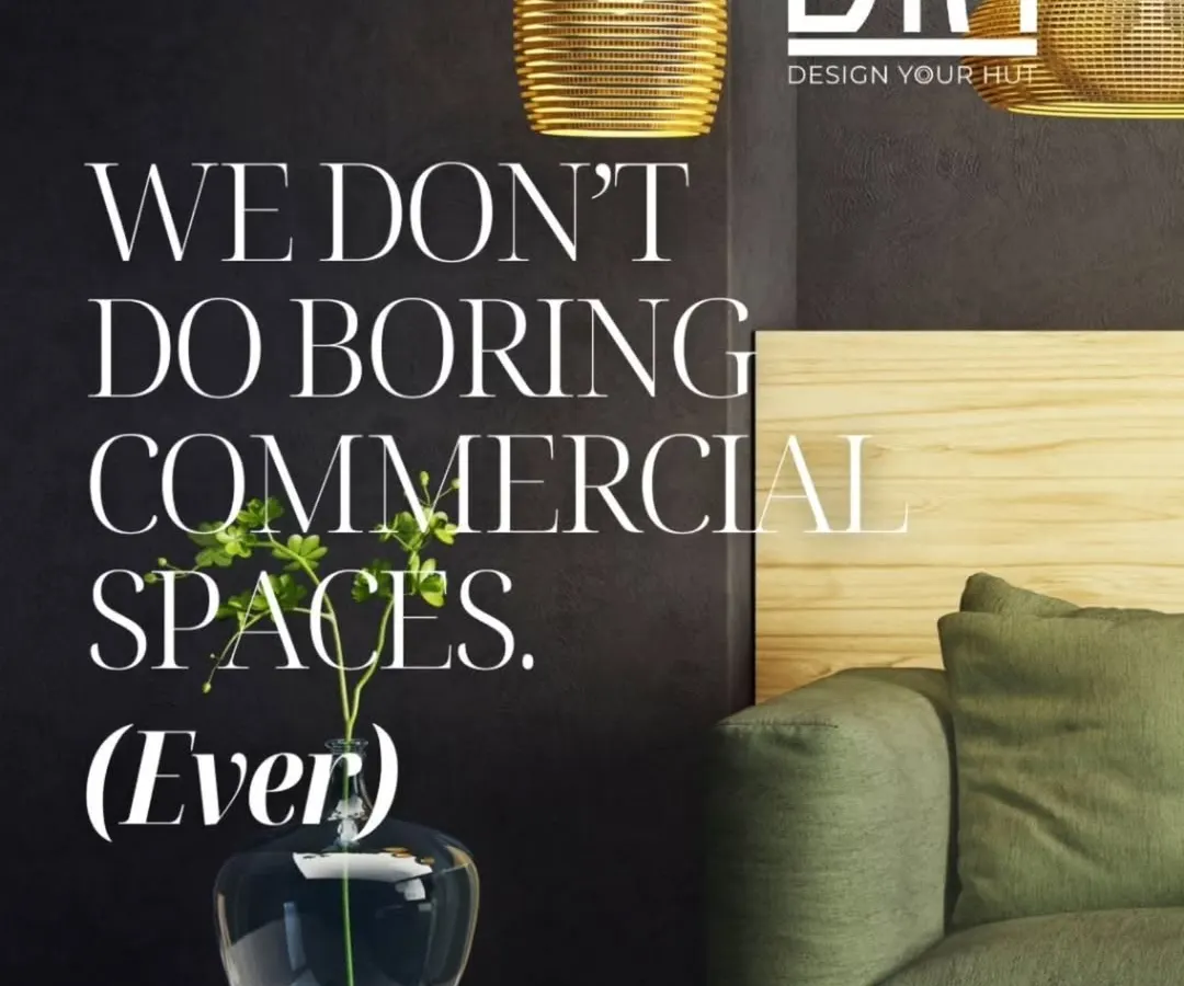 I have one rule: no boring commercial spaces. Ever. Your office, cafe, or shop is your brand's first handshake. I design interiors that are memorable and intentional, using a mix of modern furniture, statement lighting, and a layout that just works.