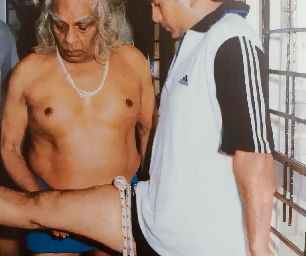 The teachings of my Guru, B.K.S. Iyengar, have been sought by people from all walks of life, including distinguished athletes like Sachin Tendulkar. Guruji's profound knowledge of the body allowed him to apply yogic principles to treat injuries, enhance performance, and instill discipline.