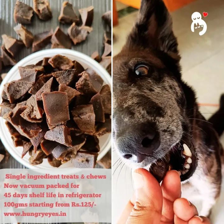 Our single-ingredient organ meat treats are a game-changer. They are soft-baked, making them chewy and perfect for puppies and senior doggos alike. We vacuum pack them for a 45-day shelf life in the fridge, so you can use them as high-value training treats or crumble them over meals as a nutrient-packed topper.
