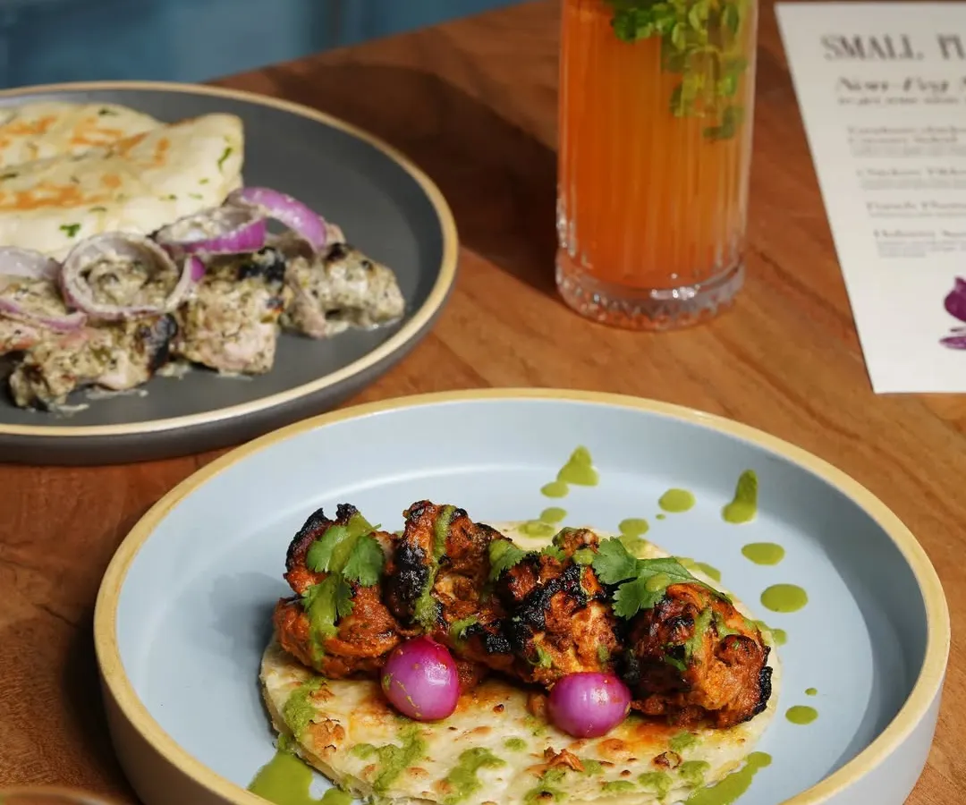 For restaurants, the photo is the first taste. I style and shoot menu items like this vibrant chicken tikka to highlight every detail, from the char on the meat to the fresh garnish, ensuring the dish looks irresistible to customers.