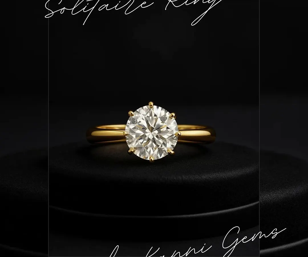 Some pieces do not need an introduction. This classic solitaire ring, with its brilliant diamond set in pure gold, is a symbol of forever captured in a single, elegant stone. It is minimal in design but monumental in meaning.
