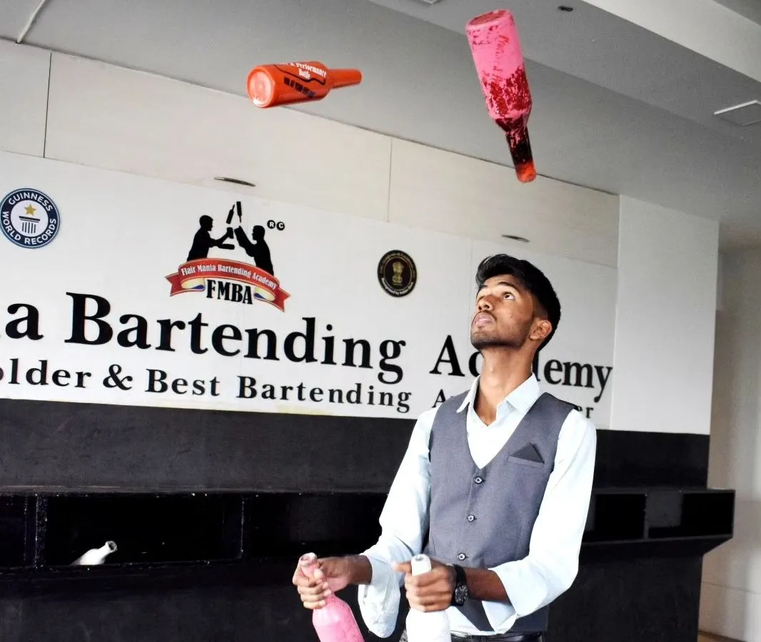 This is what we mean by flair. Our bartenders are skilled performers, juggling bottles and tins to create an electrifying atmosphere at your party's bar.
