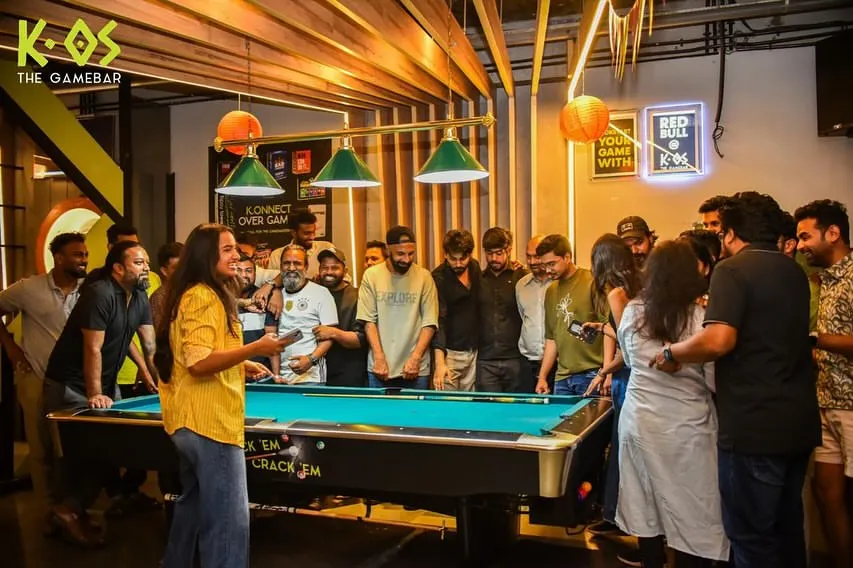 This is the energy we live for. Your whole squad, gathered around the pool table, where the competition is friendly but the bragging rights are serious. It’s way better than a house party.